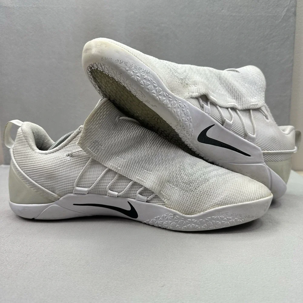 Nike Kobe A.D. NXT Mens Size 11.5 Basketball Shoes White / Black Mamba FastFit